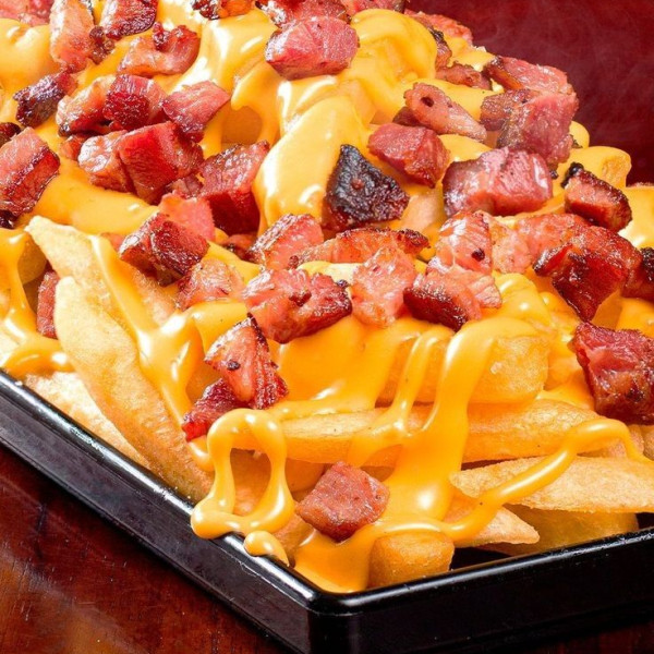 Batata Frita c/ Cheddar & Bacon 250g
